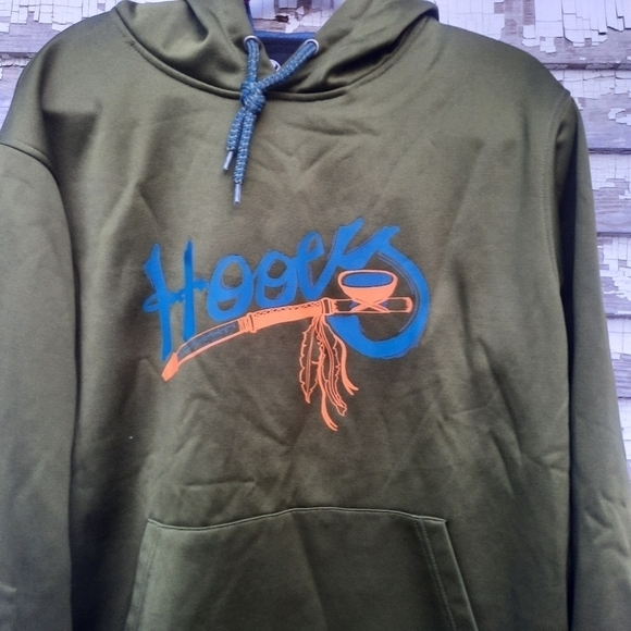 🌟 Hooey peace pipe hooded sweatshirt size large - Picture 2 of 5
